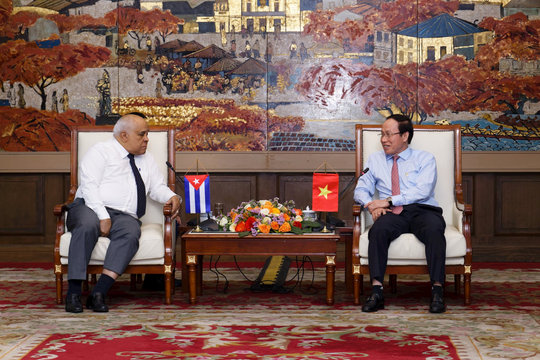 Hải Phòng mong muốn hợp tác trong nhiều lĩnh vực với Cuba