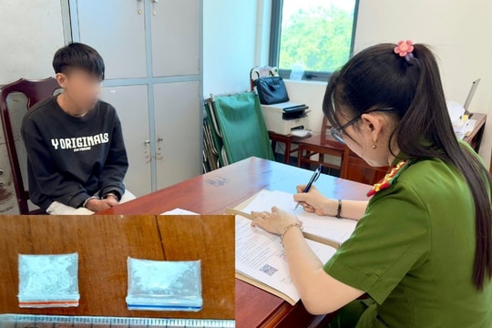 Tạm giữ đối tượng tàng trữ, mua bán trái phép chất ma túy