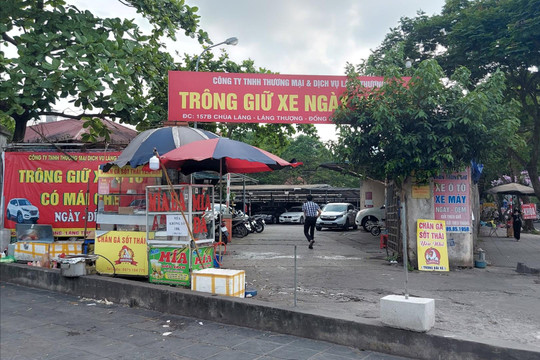 Dự án Bãi đỗ xe công cộng phường Láng Thượng: 3.777m2 "đất vàng" đang được sử dụng vào mục đích gì?