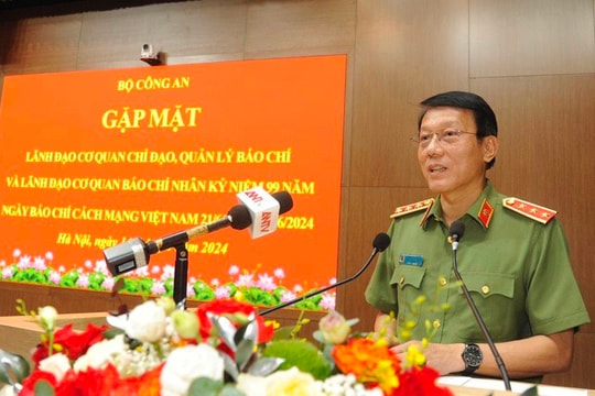Báo chí luôn đồng hành cùng lực lượng CAND trong công cuộc xây dựng và bảo vệ Tổ quốc
