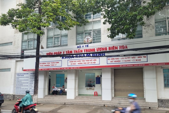 Lộ sai phạm tại Viện Pháp y tâm thần Trung ương Biên Hòa: Nhiều bác sĩ, điều dưỡng bị bắt giữ