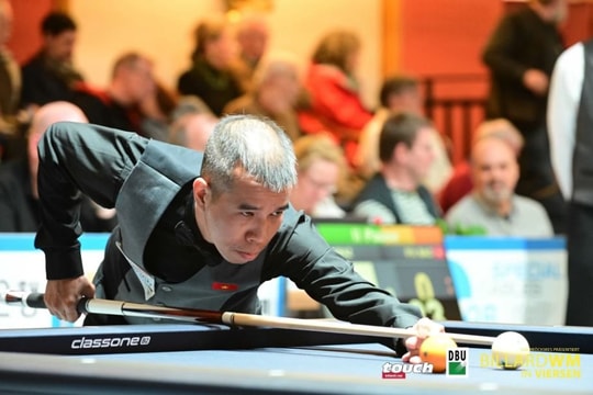 Cơ thủ Việt Nam gây tiếng vang tại World Cup billiards