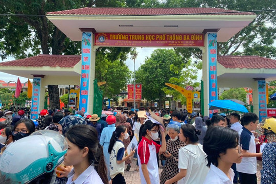 Kỳ thi lớp 10 tại Thanh Hóa: Thí sinh than đề Toán khó