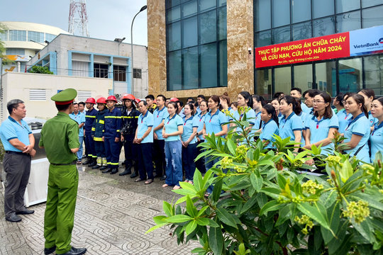 Tổ chức thành công thực tập phương án chữa cháy và cứu nạn, cứu hộ