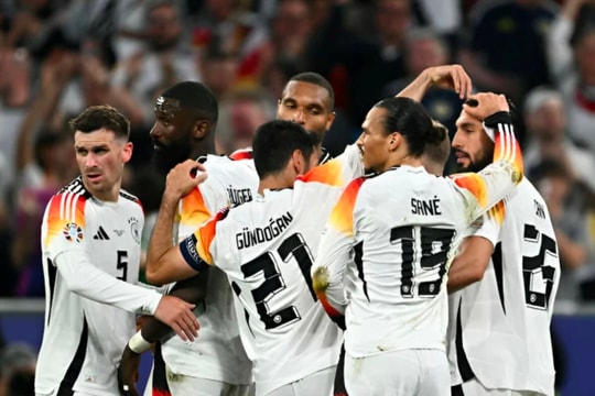 Euro 2024: Chủ nhà Đức đại thắng trận ra quân