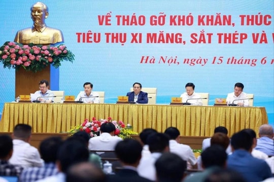 Nỗ lực tháo gỡ khó khăn, kích cầu sản xuất ximăng, sắt thép và vật liệu xây dựng