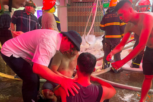 4 người tử vong trong vụ cháy nhà ở quận Hoàng Mai, Hà Nội