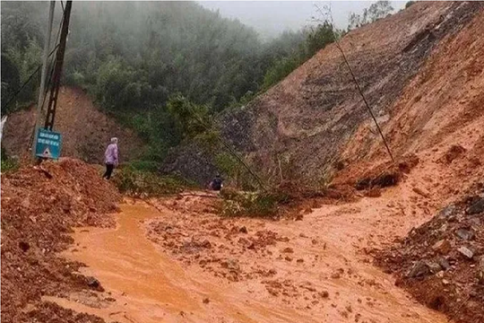 Cảnh báo lũ quét, sạt lở đất ở các tỉnh Bắc Bộ