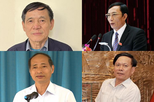 Kỷ luật 4 nguyên Phó Chủ tịch tỉnh Bắc Ninh