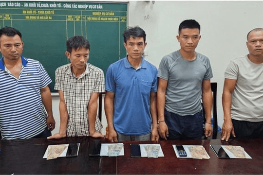 Triệt phá thủ đoạn đánh bạc bằng hình thức chọi trâu
