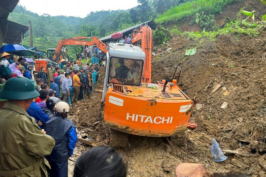 Sạt lở đất khiến 4 người tử vong ở Bắc Kạn