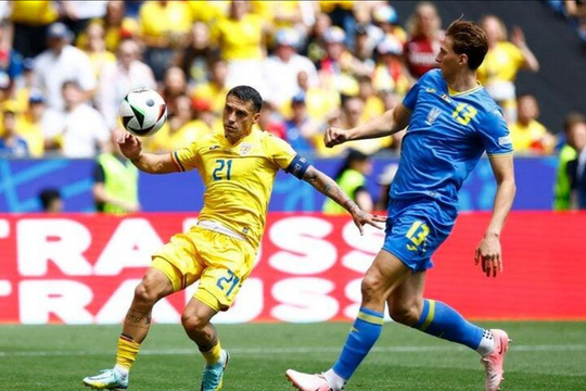EURO 2024: Ukraine thua đậm trước Romania