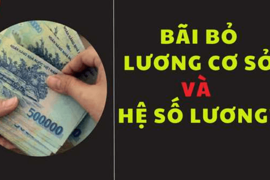Bỏ hệ số lương, nhưng vẫn có bậc lương?