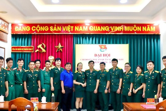 Đại hội Chi đoàn cơ sở TAQS Quân khu 7, nhiệm kỳ 2024 – 2027