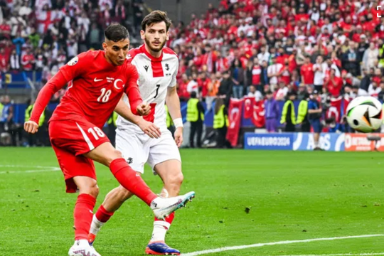 Kết quả Euro 2024: Thổ Nhĩ Kỳ đánh bại Gruzia với tỉ số cách biệt