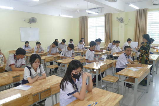 TP.HCM công bố điểm thi lớp 10
