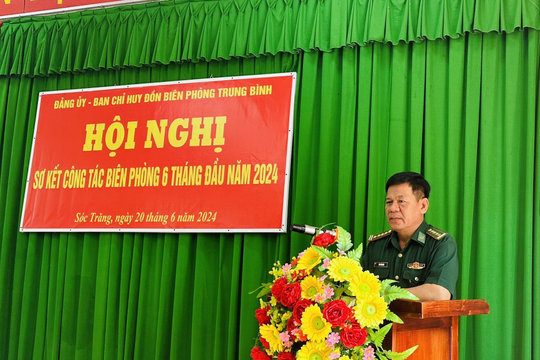 Đồn Biên phòng Trung Bình giữ vững an ninh chính trị khu vực biên giới biển