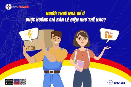 Người thuê nhà để ở được hưởng giá bán lẻ điện như thế nào?