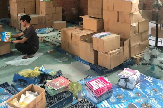 Triệt phá đường dây sản xuất, buôn bán sách giáo khoa giả