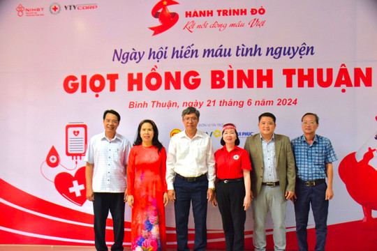 Bình Thuận tôn vinh người hiến máu tiêu biểu