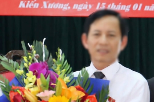 Bắt Phó Chủ tịch Thường trực và Trưởng phòng TN&MT huyện Kiến Xương