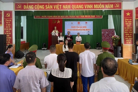 Tuyên truyền pháp luật về phòng chống ma túy qua phiên tòa giả định
