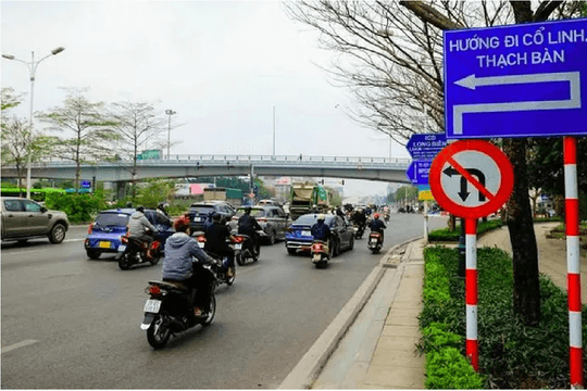 Điều chỉnh tổ chức giao thông nút giao Cổ Linh - ngõ 541 Bát Khối
