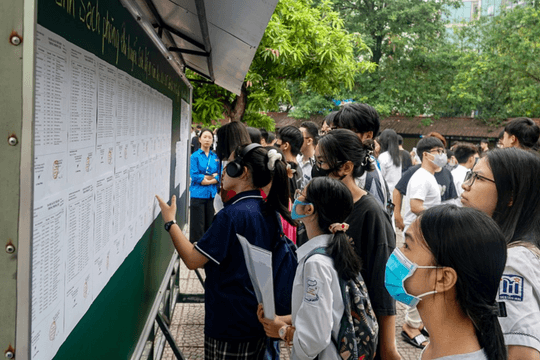 Hà Nội: Gần 18 ngàn cán bộ, giáo viên tham gia coi thi, chấm thi