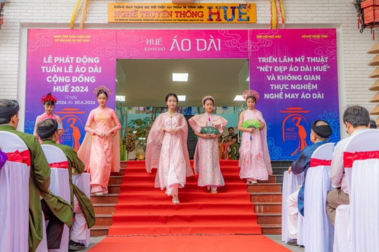 Tuần lễ Áo dài cộng đồng Huế 2024