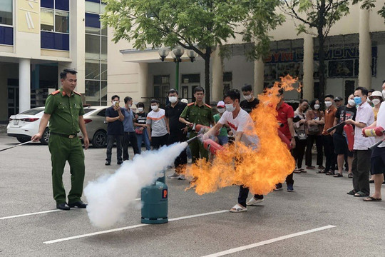 Ngăn chặn triệt để các nguyên nhân, điều kiện dẫn đến cháy, nổ