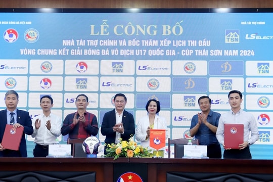 Giải bóng đá U17 Quốc gia 2024 sắp khởi tranh