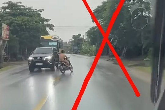Hà Giang: Tạm giữ người điều khiển xe mô tô lạng lách, đánh võng