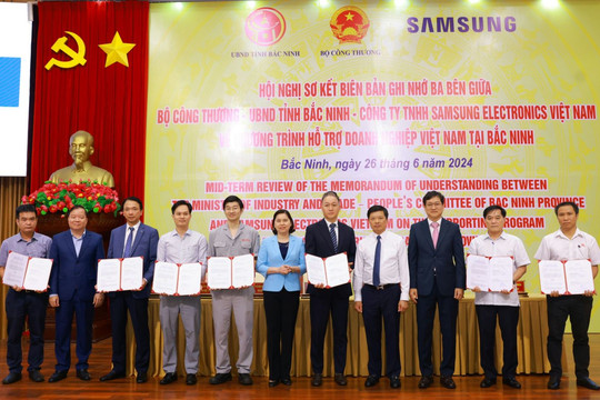Samsung Việt Nam khởi động Chương trình Phát triển Nhà máy thông minh tại tỉnh Bắc Ninh năm 2024