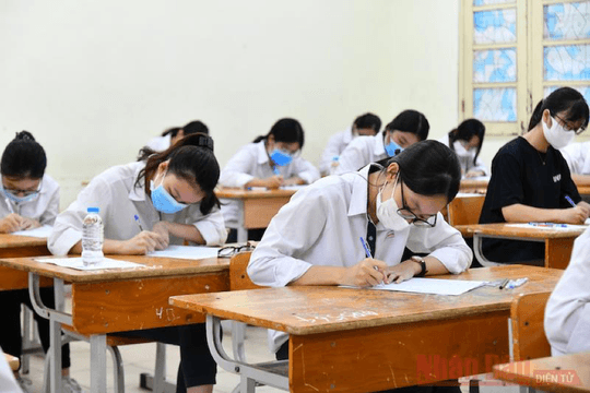 Hà Nội có 109.000 thí sinh thi tốt nghiệp THPT