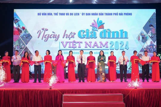Ngày hội Gia đình Việt Nam diễn ra từ 25 - 29/6 tại Hải Phòng