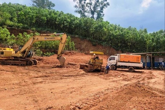 Chủ mỏ đất bị xử phạt gần 250 triệu do hàng loạt vi phạm