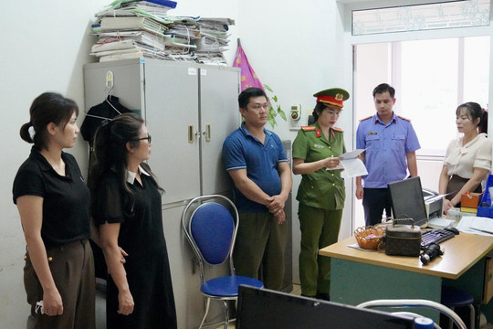 Khởi tố nhiều lao động Trung tâm giáo dục Cao Phong