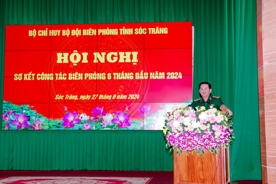 BĐBP Sóc Trăng triển khai thực hiện đồng bộ các mặt công tác Biên phòng