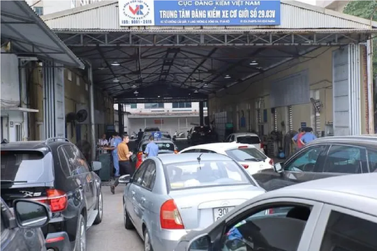 36 địa phương đối diện nguy cơ ùn tắc đăng kiểm