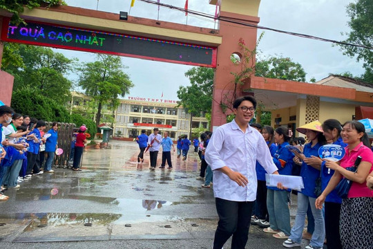 Thanh Hóa: Ngày thi đầu tiên diễn ra an toàn, đúng quy chế