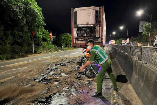 Lan toả những hành động đẹp của các chiến sĩ công an Quảng Bình