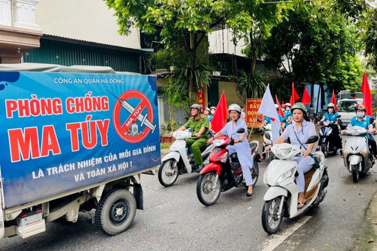 Quận Hà Đông tăng cường phổ biến giáo dục pháp luật về ma túy
