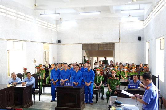 Các đối tượng hủy hoại tài sản Công ty cà phê Ea Pốk lĩnh án
