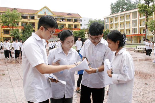 Kỳ thi tốt nghiệp THPT 2024: Ba thí sinh vi phạm quy chế thi môn Toán