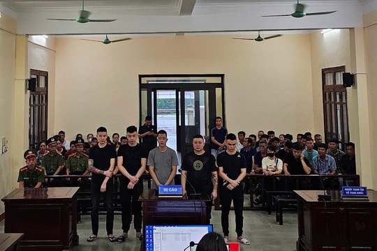 Xét xử các đối tượng tổ chức sử dụng trái phép chất ma túy