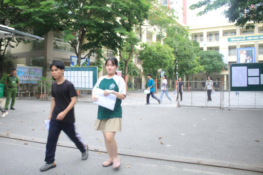 Hà Nội: Chiều 29/6 công bố điểm thi vào lớp 10