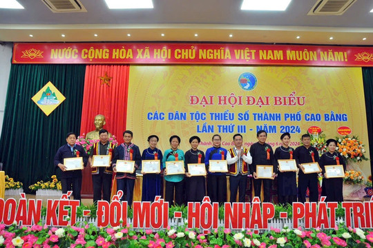 TP. Cao Bằng phát huy sức mạnh khối đại đoàn kết đồng bào dân tộc thiểu số