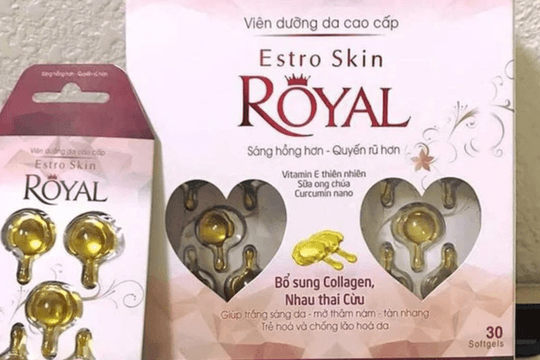 Thu hồi, tiêu hủy mỹ phẩm làm đẹp da Estro Skin Royal trên toàn quốc