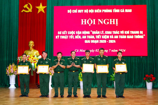 Biên phòng Cà Mau thực hiện tốt Cuộc vận động 50