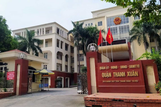 Xóa tư cách Phó Chủ tịch quận Thanh Xuân